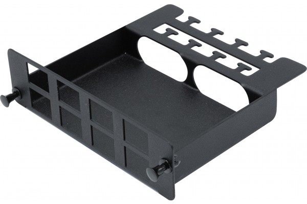 Cassette à équiper - 8 ports keystone pour panneau modulaire 258171 