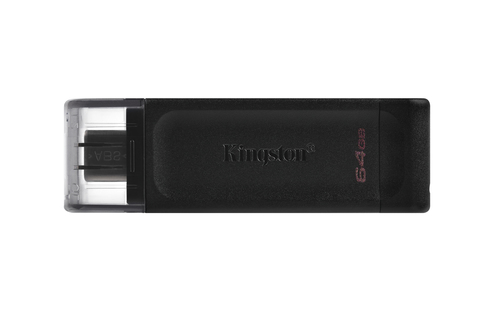Kingston DataTraveler 70 - Clé USB - 64 Go - USB-C 3.2 Gen 1 