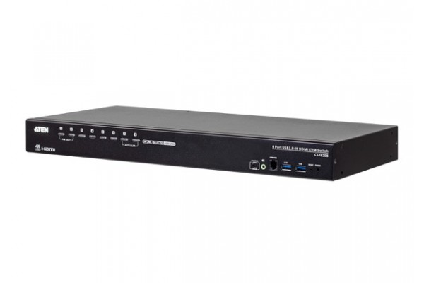 ATEN CS18208 Switch KVM HDMI True 4K / USB 3.0 - 8 Ports 