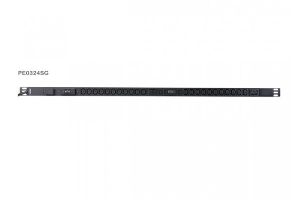 ATEN PE0324S PDU multiprise 19" 0U Parafoudre 32A 22 prises C13 - 2 prises C19 