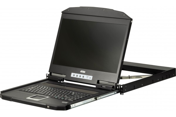 ATEN CL3100NX CONSOLE LCD 18,5"  VGA/USB faible profondeur 