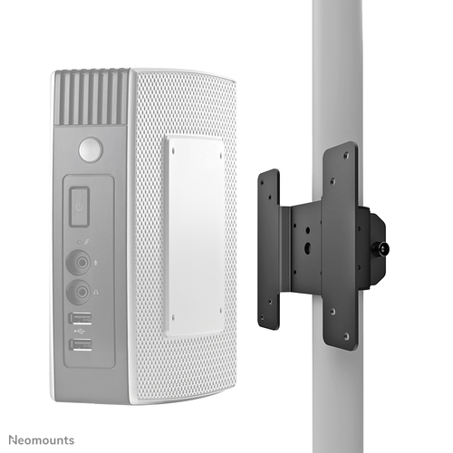 Neomounts Thin Client Holder (Attach To  Upright Pole) - Black for 