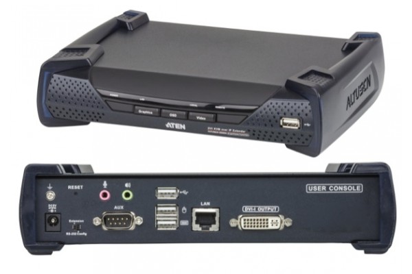 Aten PREMIUM KE6900R extendeur KVM DVI-I/USB sur IP - Récepteur seul 