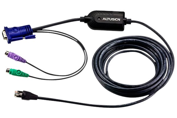 ATEN KA7920 MODULE VGA/PS2 avec cable Cat5 intégré 4.5m 