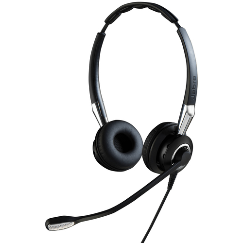 Jabra BIZ 2400 II QD Duo NC Wideband - Micro-casque - sur-oreille - filaire - Quick Disconnect 