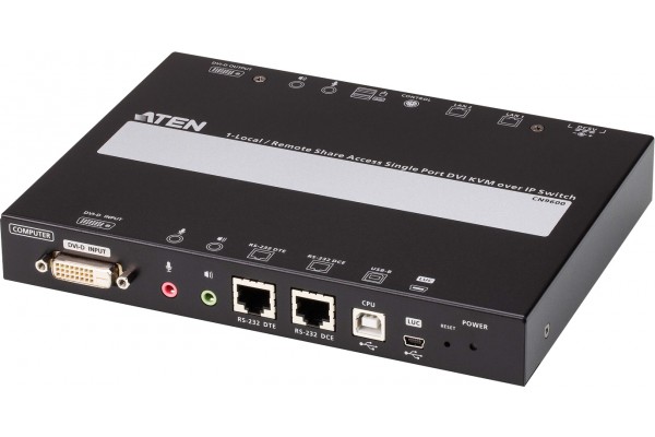 ATEN CN9600 Accès à distance KVM IP DVI/USB/Audio Virtual Média 