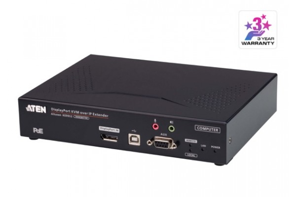 ATEN PREMIUM KE9952T Emetteur Kit KVM D.P./ USB SUR IP PoE 