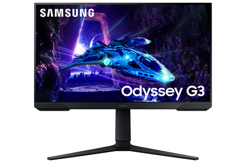 Samsung Odyssey G3 S24DG300EU - G30D Series - écran LED - jeux - 24" - 1920 x 1080 Full HD (1080p) @ 180 Hz - VA - 250 cd/m² - 3000:1 - HDR10 - 1 ms - HDMI, DisplayPort - noir 