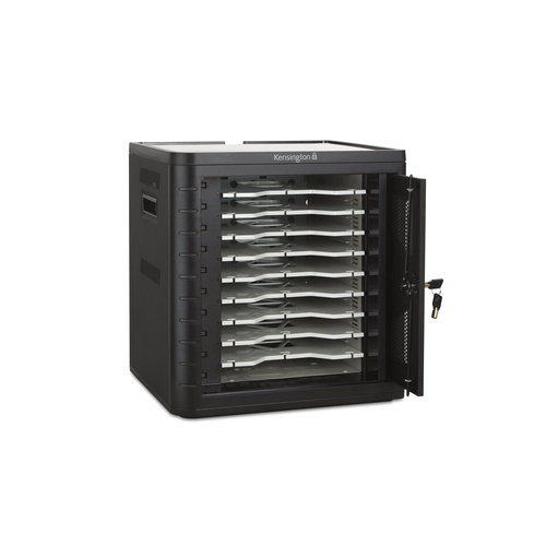 Kensington - Station de charge - 18 Watt - 6.8 A - PD 3.0 - 10 connecteurs de sortie (24 pin USB-C) - noir 