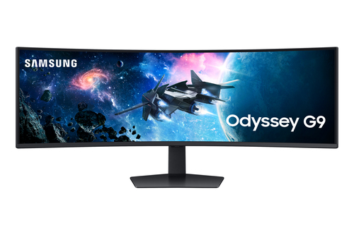 Samsung Odyssey G9 S49CG954EU - G95C Series - écran LED - jeux - incurvé - 49" - 5120 x 1440 Dual Quad HD @ 240 Hz - VA - 450 cd/m² - 2500:1 - DisplayHDR 1000 - 1 ms - 2xHDMI, DisplayPort - noir 