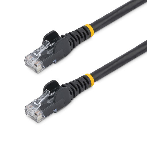 10m Black Snagless Cat5e Patch Cable 