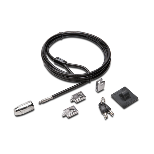 Kensington Desktop and Peripherals Standard Keyed Locking Kit 2.0 - Câble de sécurité - 2.4 m 