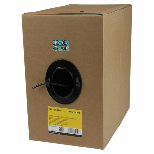 1000ft Bulk Roll Solid Cat5e Riser Cable - disponible 24 / 48h