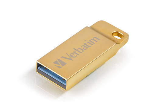 Verbatim Metal Executive - Clé USB - 16 Go - USB 3.0 - or 