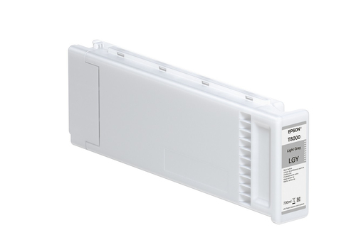 Epson T8000 - 700 ml - gris clair - original - cartouche d'encre - pour SureColor SC-P10000, SC-P20000, SC-P20000SE - disponible 15 jours