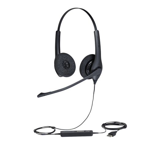 Jabra BIZ 1500 Duo - Micro-casque - sur-oreille - filaire - USB 