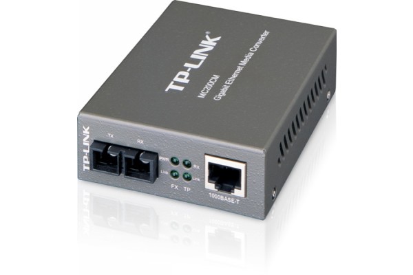 Convertisseur TP-Link RJ45 Gigabit / fibre optique multimode 