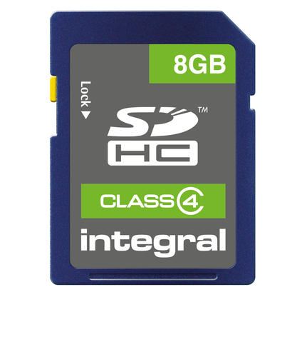 SDHC Card 8GB - Class 4 