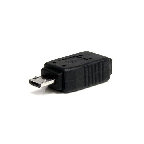 StarTech.com Micro USB to Mini USB 2.0 Adapter M/F - Micro to Mini USB Adapter - Mini USB Adapter - Micro USB to Mini USB (UUSBMUSBMF) - Adaptateur USB - Micro-USB de type B (M) pour mini USB type B (F) - noir - pour P/N: USB2HABM1M, USB2HABM50CM, USB2PCA 
