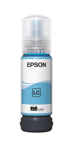Epson EcoTank 107 - 70 ml - cyan clair - original - recharge d'encre - pour EcoTank ET-18100 
