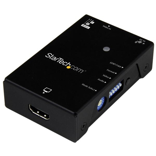 StarTech.com Émulateur EDID pour écran HDMI avec copie des données EDID et câble d'alimentation USB - 1080p - Lecteur/enregistreur EDID - HDMI - noir