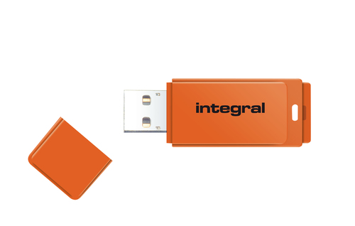 Integral Neon - Clé USB - 16 Go - USB 3.0 - orange 