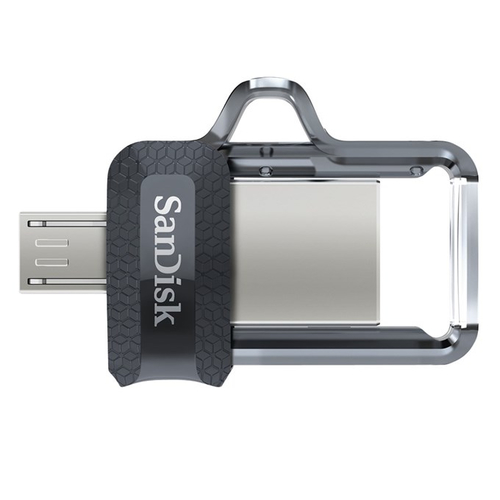 SanDisk Ultra Dual - Clé USB - 128 Go - USB 3.0 / micro USB 