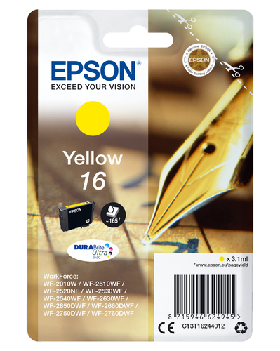EPSON Ink/16 Pen+Crossword 3.1ml YL SEC - disponible 15 jours