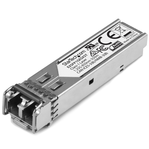StarTech.com SFP fibre - 1000Base-LX - Module SFP fibre optique - Gigabit - Compatible Juniper EX-SFP-1GE-LX - Monomode LC - 10 km - Module transmetteur SFP (mini-GBIC) (équivalent à : Juniper EX-SFP-1GE-LX) - 1GbE - 1000Base-LX - mode unique LC - jusqu'à 