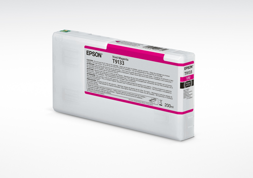 Epson T9133 - 200 ml - Magenta vif - original - cartouche d'encre - pour SureColor SC-P5000, SC-P5000 STD Spectro, SC-P5000 Violet, SC-P5000 Violet Spectro