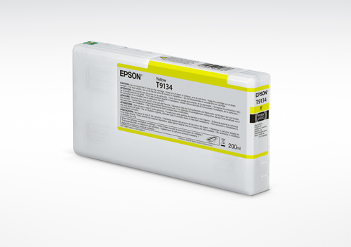 EPSON Ink/T9134 UltraChrome HDR 200ml YL - disponible 15 jours