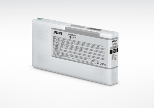 Epson T9137 - 200 ml - noir clair - original - cartouche d'encre - pour SureColor SC-P5000, SC-P5000 STD Spectro, SC-P5000 Violet, SC-P5000 Violet Spectro 
