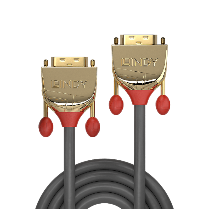 Lindy Câble DVI-D Dual Link, Gold Line, 2m 