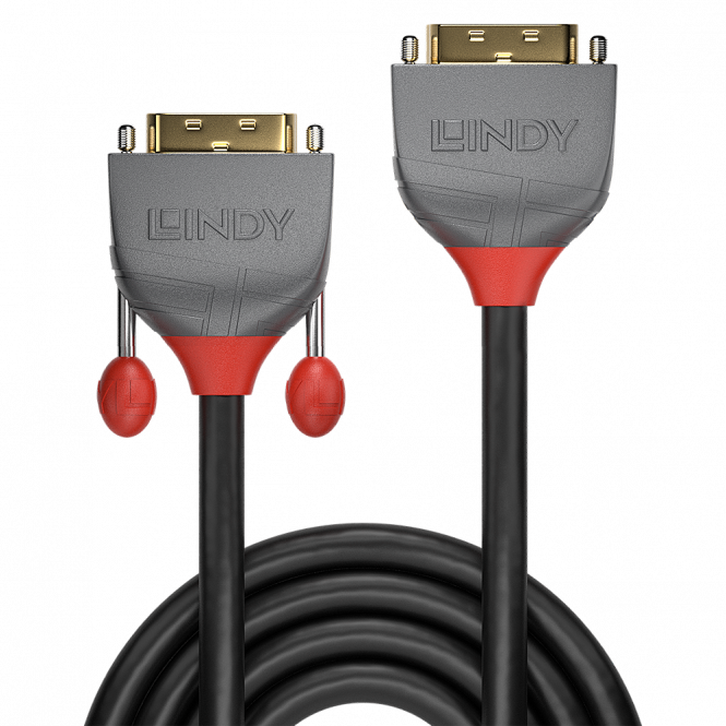 Lindy Rallonge DVI-D Dual Link, Anthra Line, 2m - disponible 24 / 48h 
