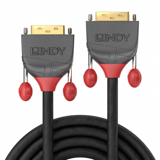 Lindy Câble DVI-D Single Link, Anthra Line, 10m 