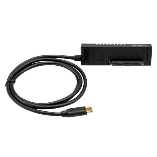 StarTech.com USB 3.1 SATA - Adaptateur USB-C SATA - Pour HDD/SSD SATA 2,5"/3,5" - 10 Gb/s - Câble adaptateur disque dur - USB vers SATA - Contrôleur de stockage - 2.5", 3.5" - SATA 6Gb/s - USB 3.1 (Gen 2) - noir - pour P/N: SVA12M2NEUA, SVA12M5NA