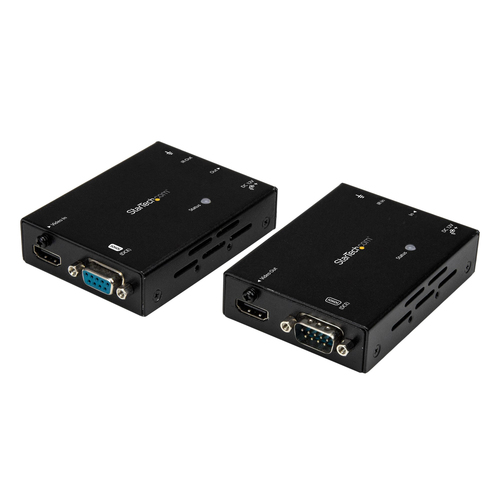 StarTech.com Extender HDMI - 70 m - HDMI via RJ45 - Extendeur HDBase-T - IR - Série RS232 - Prolongateur HDMI via Ethernet - Cat5/Cat6 - Rallonge vidéo/audio/infrarouge/série/réseau - plus de CAT 5e/6 - 10Base-T - jusqu'à 100 m - pour P/N: SVA12M2NEUA, SV