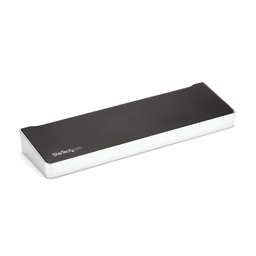 StarTech.com Station d'Accueil USB-C 4K, 60W PD, Hub 5x USB 3.2 5Gbps - Station d'accueil - USB-C - HDMI, 2 x DP - 1GbE - 60 Watt - Royaume-Uni, Europe
