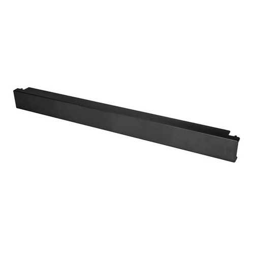 StarTech.com Panneau 1U - Pack de 10 - Panneau d'obturation 1U - Panneau de remplissage - 19" - Acier - Noir - Panneau vierge pour rack - Panneau d'obturation pour rack - avant - noir - 1U - 19" (pack de 10)