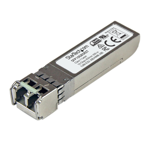 StarTech.com Module de transceiver SFP+ compatible Cisco SFP-10G-BXU-I - 10GBase-BX (en amont) (SFP-10G-BXU-I-ST) - Module transmetteur SFP+ - 10GbE - 10GBase-SR - LC multi-mode - jusqu'à 300 m - 850 nm 