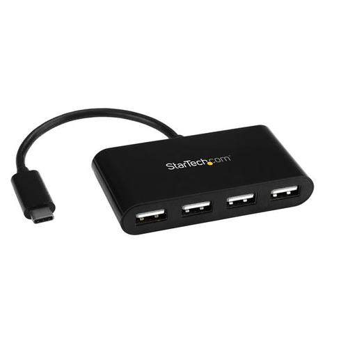 StarTech.com Hub USB-C 4 ports - Mini-hub - Concentrateur USB Type-C - USB C vers 4x USB-A - USB 2.0 - Concentrateur (hub) - 4 x USB 2.0 - de bureau 