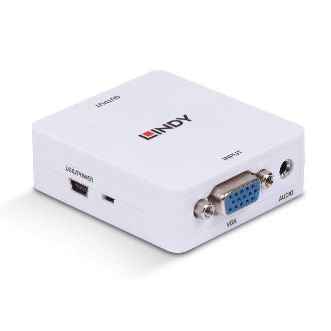 Lindy Convertisseur VGA & audio vers HDMI 