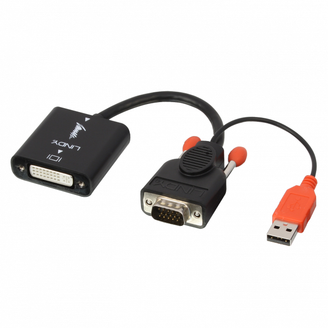 Lindy Convertisseur VGA vers DVI-D 