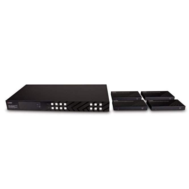 Lindy Extender Matrice HDBaseT Cat.6 HDMI 4K60 4x4, 150m 