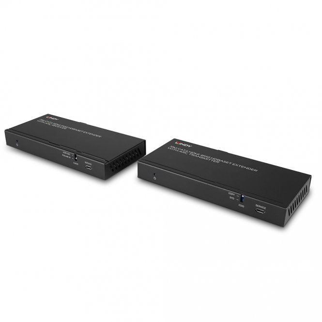 Lindy Extender HDBaseT Cat.6 HDMI 4K60, Audio, IR & RS-232 avec ARC, 70m 