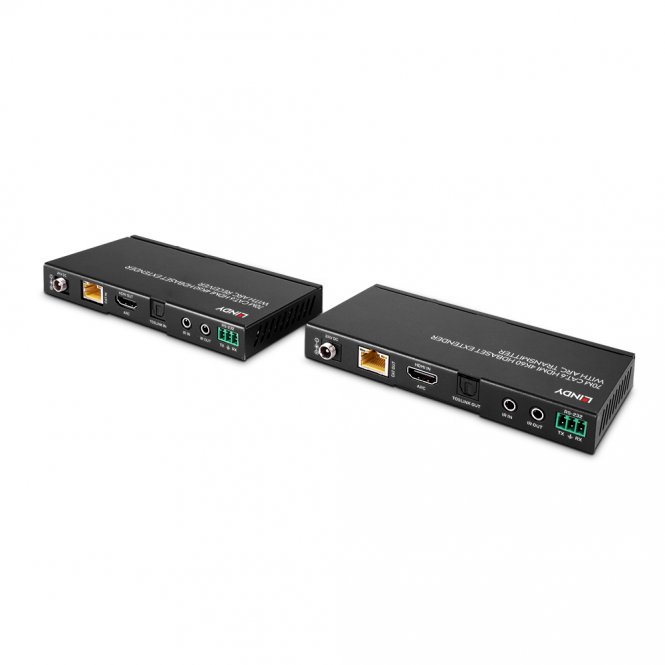 Lindy Extender HDBaseT Cat.6 HDMI 4K60, Audio, IR & RS-232 avec ARC, 70m 