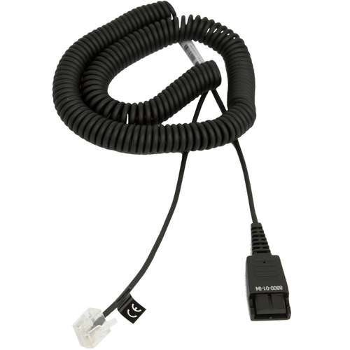 Jabra - Câble pour casque micro - RJ-45 mâle pour Déconnexion rapide mâle 