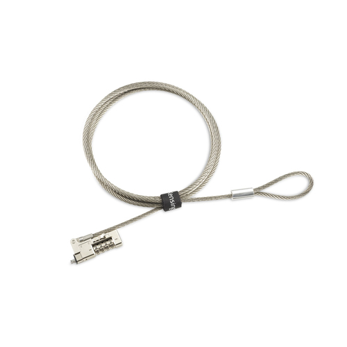 Kensington NanoSaver 2.0 - Câble de sécurité - sérialisé - argent - 1.8 m (pack de 25) 