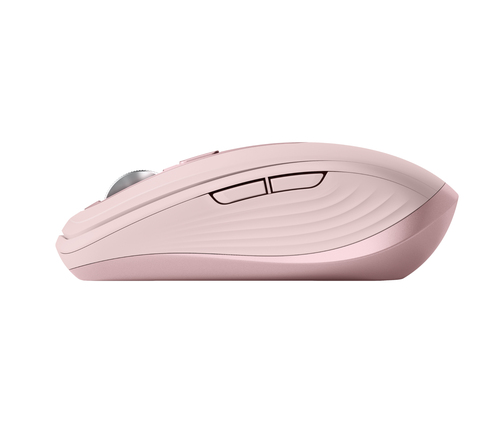 Logitech MX Anywhere 3S - Souris - optique - 6 boutons - sans fil - Bluetooth - rose