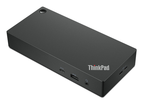 Lenovo ThinkPad Universal USB-C Dock - Station d'accueil - USB-C - HDMI, 2 x DP - 1GbE - 90 Watt - Campus 